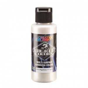 Wicked Metallic wit grof (metallic wit grof gepigmenteerd), 60 ml