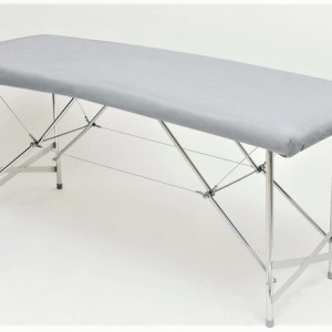 Cover for couch with elastic band 0.8x2.1m Polix PRO&MED from spunbond 70g/m2 (1pc/pack) gray (4823098704331)