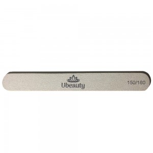 Disposable nail file Ubeauty 150/180 gritt, for manicure. Package of 100 PCs.