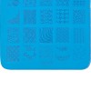 Estêncil para estampagem de plástico 9,5*14,5 cm XDE08 ,MAS035-17838-Ubeauty Decor-Estampagem