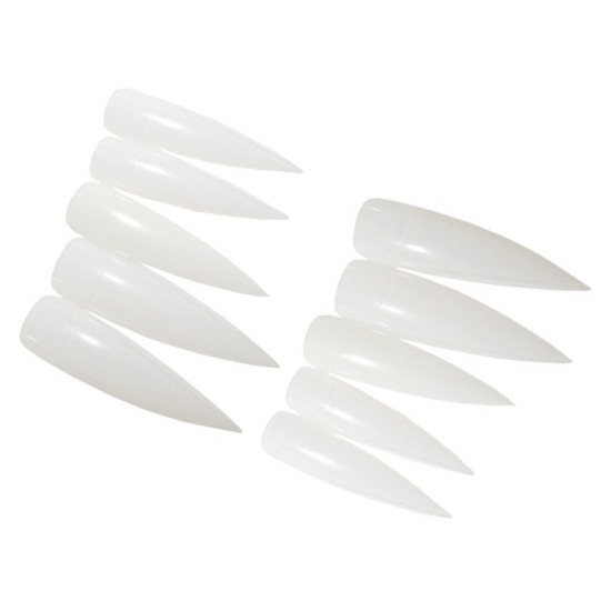 Set matte naaldpunten 12 stuks, KOD025-T02925-17769-Ubeauty Decor-Tipps, Formen für Nägel