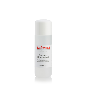 Concentrado suavizante alcalino para pieles queratinizadas, 50 ml. Pedibaehr