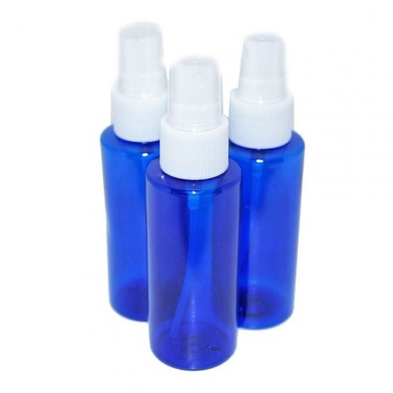Plastic blue spray bottle 60ml, 57500, Containers, shelves, stands,  Health and beauty. All for beauty salons,Furniture ,Stands and organizers, buy with worldwide shipping