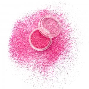  Glitter in a jar PINK fluorescent Full to the brim convenient container for the master Factory packing