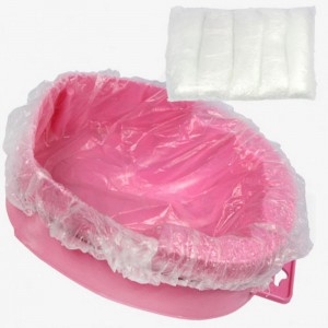 Disposable bath covers with elastic band