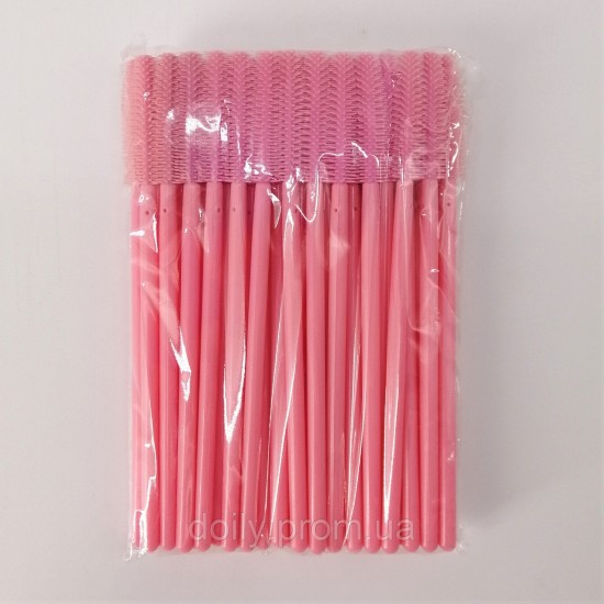 Siliconen borstels voor wenkbrauwen en wimpers Panni Mlada (100 stuks/pak) Kleur: meerkleurig-33800-Panni Mlada-TM Panni Mlada
