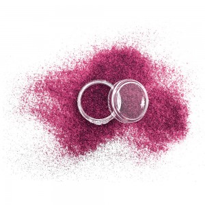  Glitter in a jar RASPBERRY Full to the brim and convenient for the master packaging Factory packaging