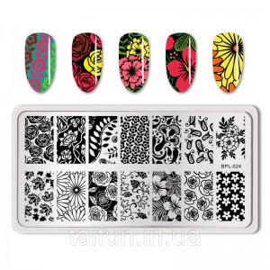 Stamping plate Born Pretty BP-L024