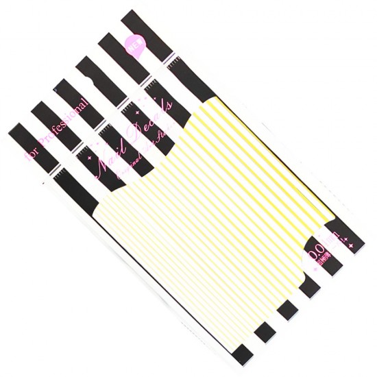 Flexible video tape for nails with a width of 0.4 mm. GOLD ,MAS020, 19385, Flexible Strips,  Health and beauty. All for beauty salons,All for a manicure ,All for nails, buy with worldwide shipping