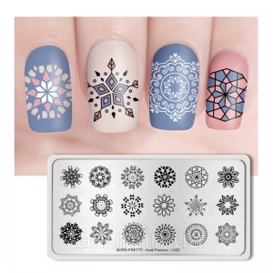 Stamping plate Born Pretty L002 Arab Passion