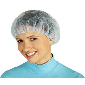  Bonnet médical Odetex jetable blanc