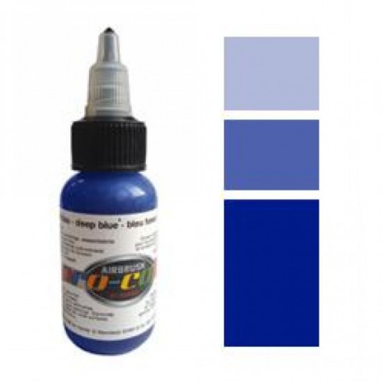 Pro-color 60011 bleu profond opaque (bleu profond), 30ml-tagore_60011-TAGORE-Peintures de couleur pro