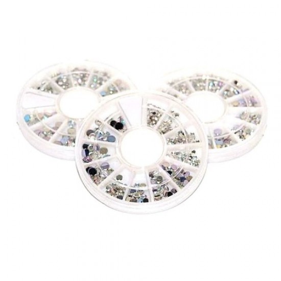 Stones-rhinestones in the carousel AB (mix size), 59832, Nails,  Health and beauty. All for beauty salons,All for a manicure ,Nails, buy with worldwide shipping