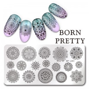  Plaque d'estampage Born Pretty BP-L051