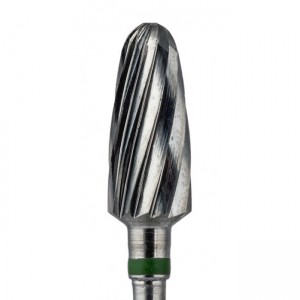 Hardmetalen frees Taper cut Grote enkele, groene, duurzame, wolfraam, snijders voor manicure, diamantslijpen