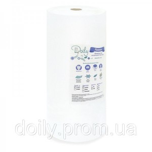 Towels per roll Doily 40cm x 70cm (100pcsrul) of the Spunlace 40g/m2
