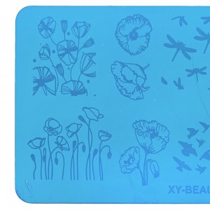  Metal stencil for stamping 6*12 cm XY-BEAUTY 29 ,MAS025