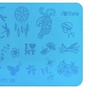 Metal stamping stencil 6*12 cm XY-BEAUTY 29, MAS025, 17877, Stencils for stamping,  Health and beauty. All for beauty salons,All for a manicure ,All for nails, buy with worldwide shipping