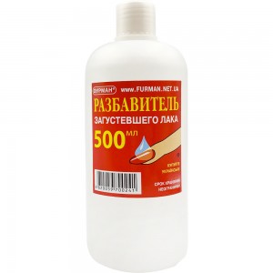 Diluyente de barniz espesado 500 ml. ,FURMAN