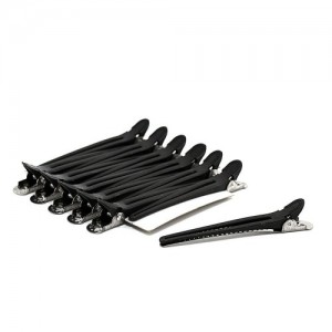  Hair clip 12pcs (combined metal/plastic)