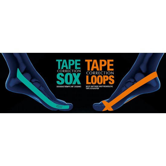 Tape - Socken mit schwacher Spannkraft. Bei Hallux valgus.-33095-Baehr-Voetverzorging