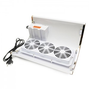 Manicure extractor 40W white desktop Simei 858-540 W three fans