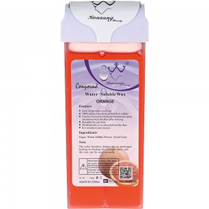  Cassette water-soluble wax 150 gr. ORANGE