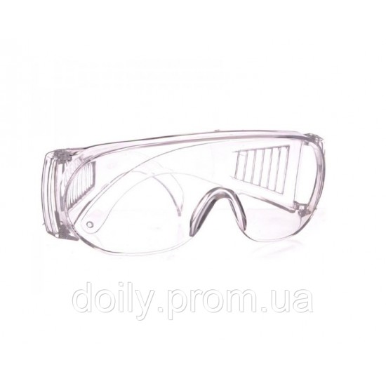 Очки защитные в пачке (1 шт) Цвет: прозрачный, 1173768653, Защитная продукция,  Все для маникюра,Расходные материалы ,TM FORTIUS PRO, купить в Украине