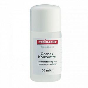 The concentrated softener for removal of keratinized skin (Cornex Konzentrat)