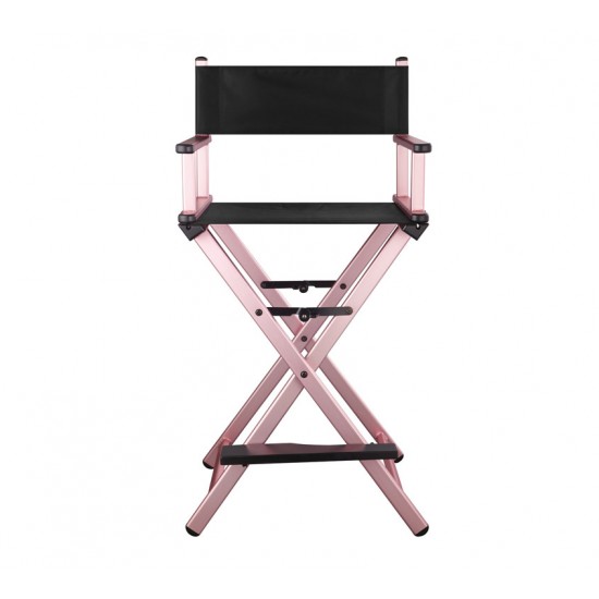 Folding makeup artist and eyebrow chair, with footrest, aluminum, lightweight, stable, director's chair, compact size, 57141, Makeup artist's chair,  Health and beauty. All for beauty salons,Furniture ,  buy with worldwide shipping