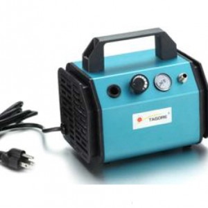 Mini compressor for an airbrush 23 l/min with a receiver of 0.3 l.