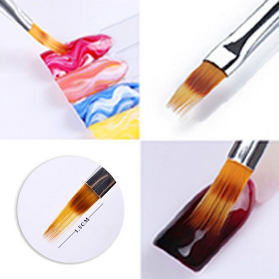 Ombre brush with wooden handle, MIS075MIS050-(378), 18805, Brush,  Health and beauty. All for beauty salons,All for a manicure ,All for nails, buy with worldwide shipping