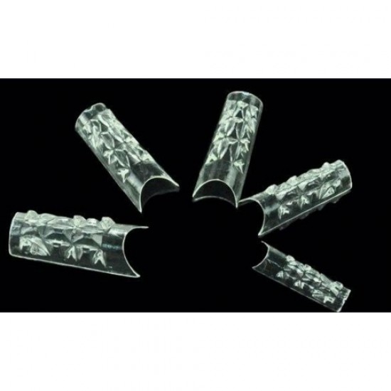 Spitzen 100 Stück kristallklar-58589-China-Типсы, формы для ногтей