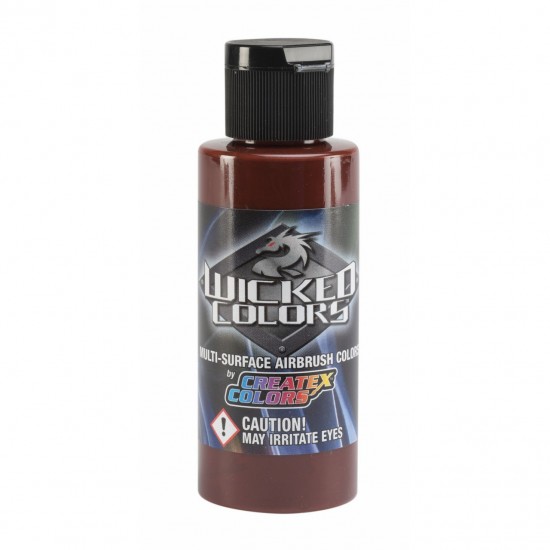 Wicked Red Oxide (óxido vermelho), 60 ml, Wicked Colors-tagore_W012-02-TAGORE-tintas createx