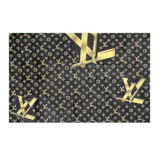 Пеньюар Louis Vuitton (Луї Віттон) CD-1238 великий малюнок золото, 58233, Перукарям,  Краса та здоровя. Все для салонів краси,Все для перукарів ,Перукарям, Купити в Україні