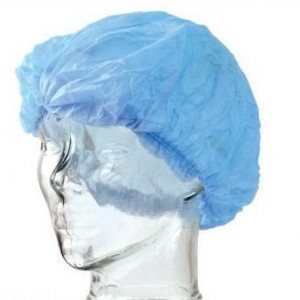 Beret cap made of non-woven fabric with one Polix PRO&MED elastic band (100pcs per pack)