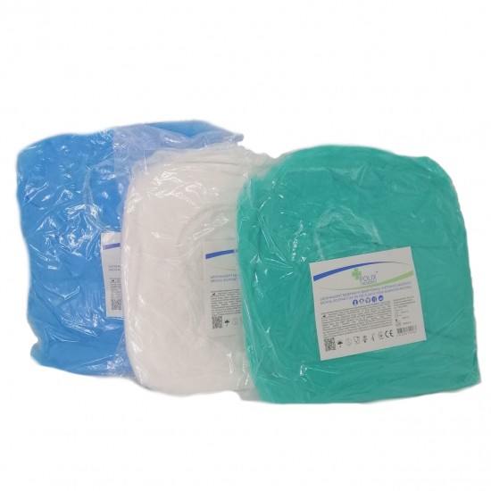 Bonnet béret en tissu non tissé avec une bande élastique Polix PRO&MED (100 pièces par paquet)-33687-Китай-TM Polix PRO&MED