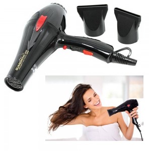 Secador de pelo potente 2000 W, secador de pelo 9950, estilo, funcional, compacto, ergonómico