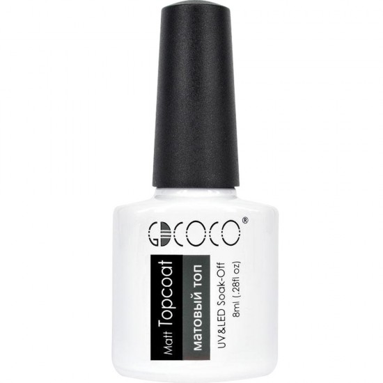 Top GDCOCO Matt coating 8 ml, CVK, 17758, Top,  Health and beauty. All for beauty salons,All for a manicure ,All for nails, buy with worldwide shipping