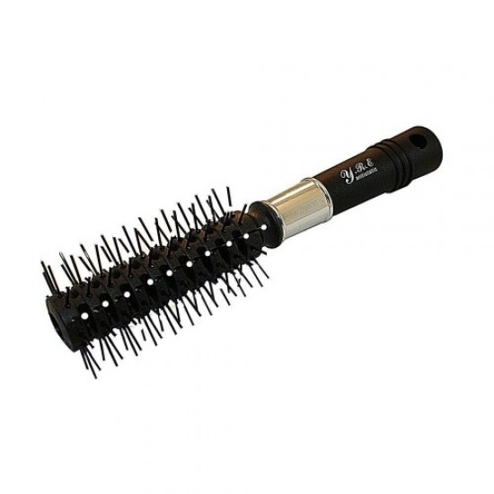 Blow-down hairbrush round (black handle) 6311BE, 57759, Hairdressers,  Health and beauty. All for beauty salons,All for hairdressers ,Hairdressers, buy with worldwide shipping