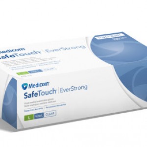 Перчатки нитрил XL 100 шт в упаковке черные Medicom SafeTouch Advacned Black без пудры