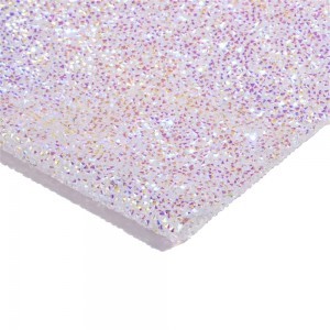 Alfombrilla diamantada TRANSPARENTE para manicura 400*240 mm AB Chameleon