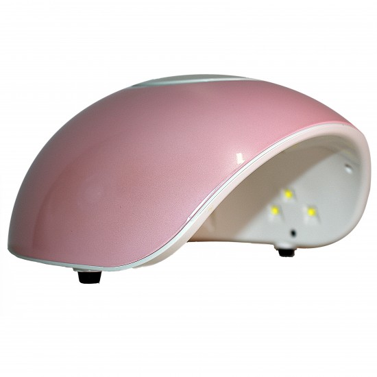 Lámpara de uñas con ventilador rosa, nácar, perla, F4S, UV LED, 48W, refrigeración por diodos, sin horneado, larga vida útil-1761-Китай-Lámparas de uñas