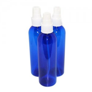 Botella spray plastico azul 120ml
