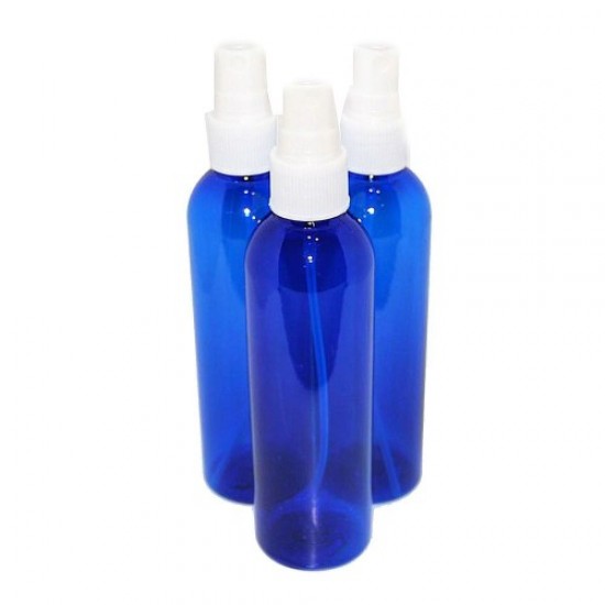 Plastikowa niebieska butelka z rozpylaczem 120 ml-57502-Поставщик-Stojaki i organizery