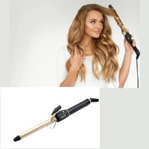 Плойка V&G PRO 671 (d-22мм), для накрутки волос, для всех типов волос, компактная, качественная, работает от сети