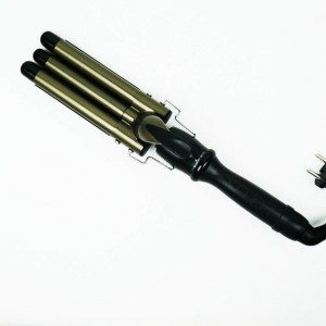 Curling iron V&G PRO 693S (triple wave), electric curling irons for creating curls and curls, for styling, without harm to hair