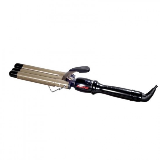 Curling iron V&G PRO 693S (triple wave), electric curling irons for creating curls and curls, for styling, without harm to hair, 60605, Electrical equipment,  Health and beauty. All for beauty salons,All for a manicure ,Electrical equipment, buy with 