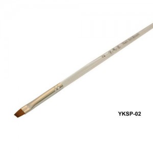 Brush oblique transparent handle YKSP-02