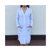 Robe with buttons WHITE size 44, DDD, 18823, Clothing,  Health and beauty. All for beauty salons,All for a manicure ,All for nails, buy with worldwide shipping
